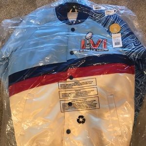 Starter jacket nfl football super bowl la rams lvi lvii vintage retro chiefs kc
